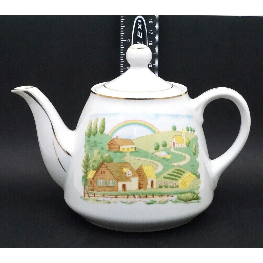 Vintage Porcelain Teapot 5